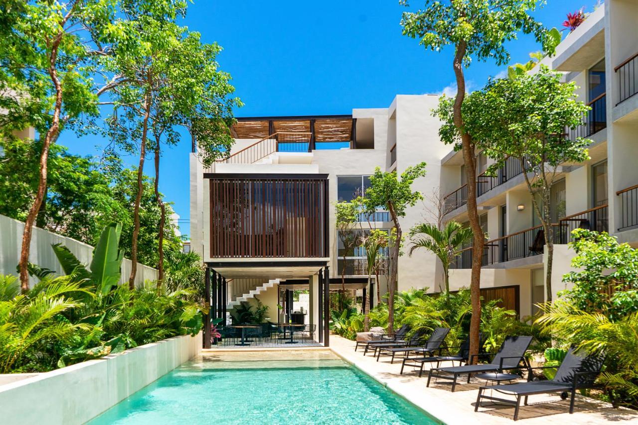 2 Bedbath Private Rooftop & Pool For 6 Tulum Exterior photo
